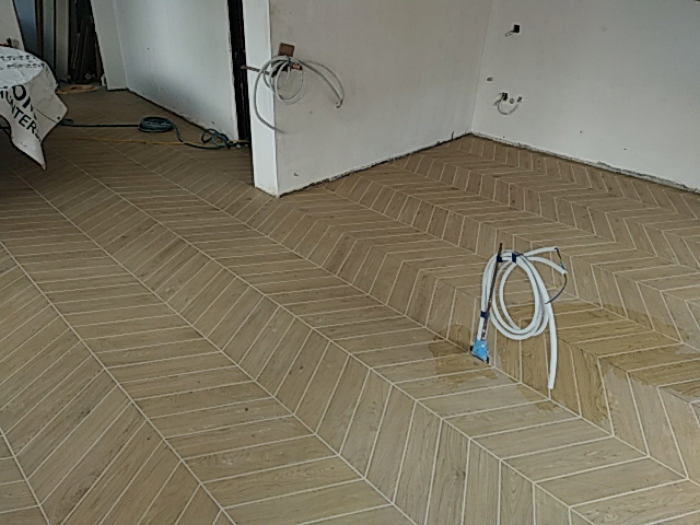 Vloer in visgraat, foto 2