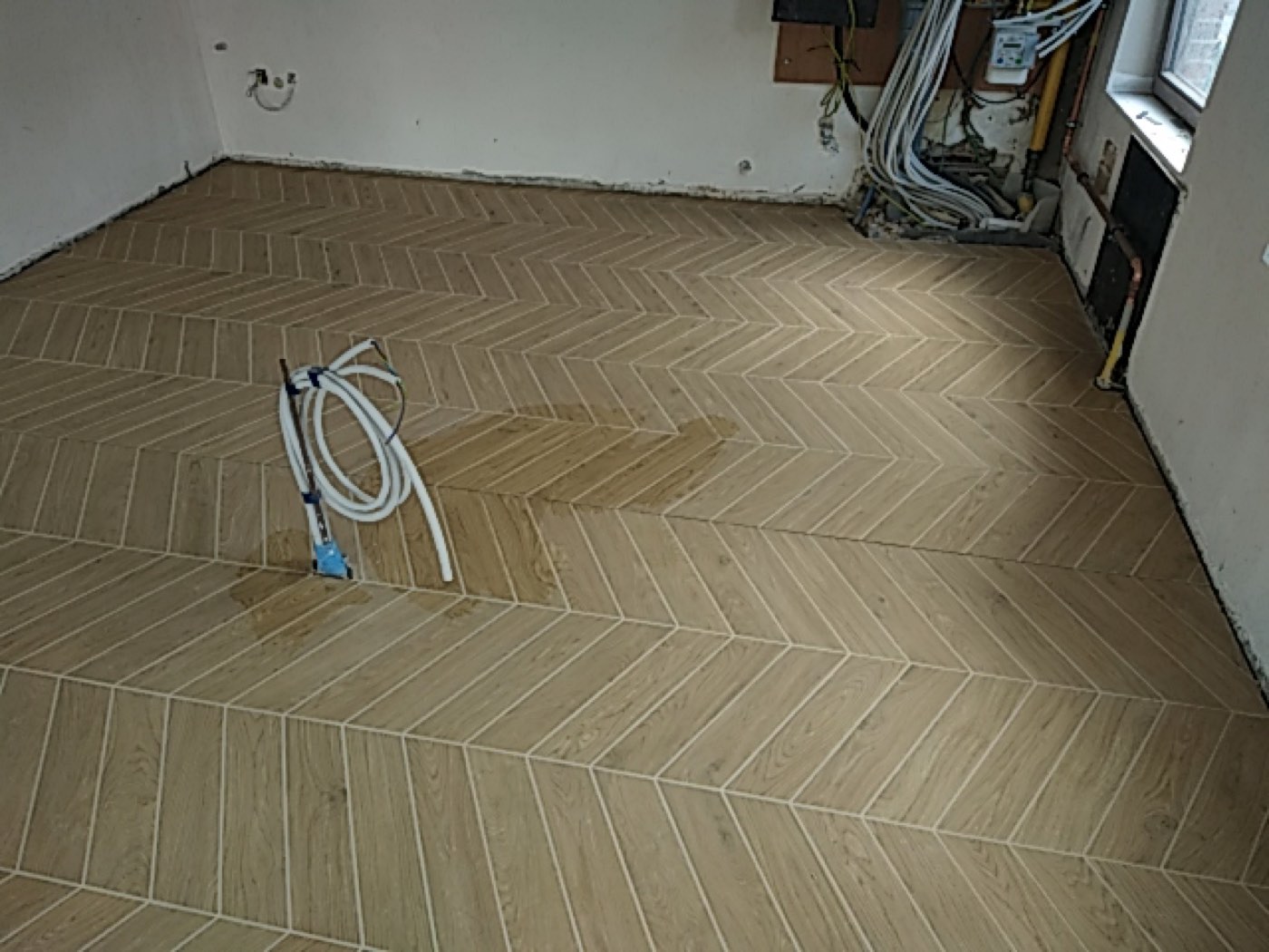 Vloer in visgraat, foto 3
