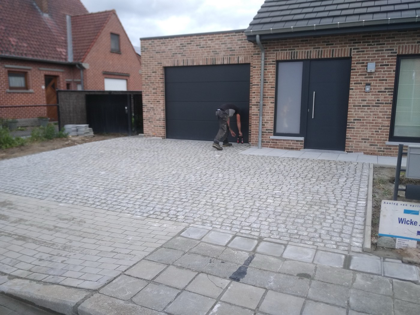 Oprit in kasseien, foto 1