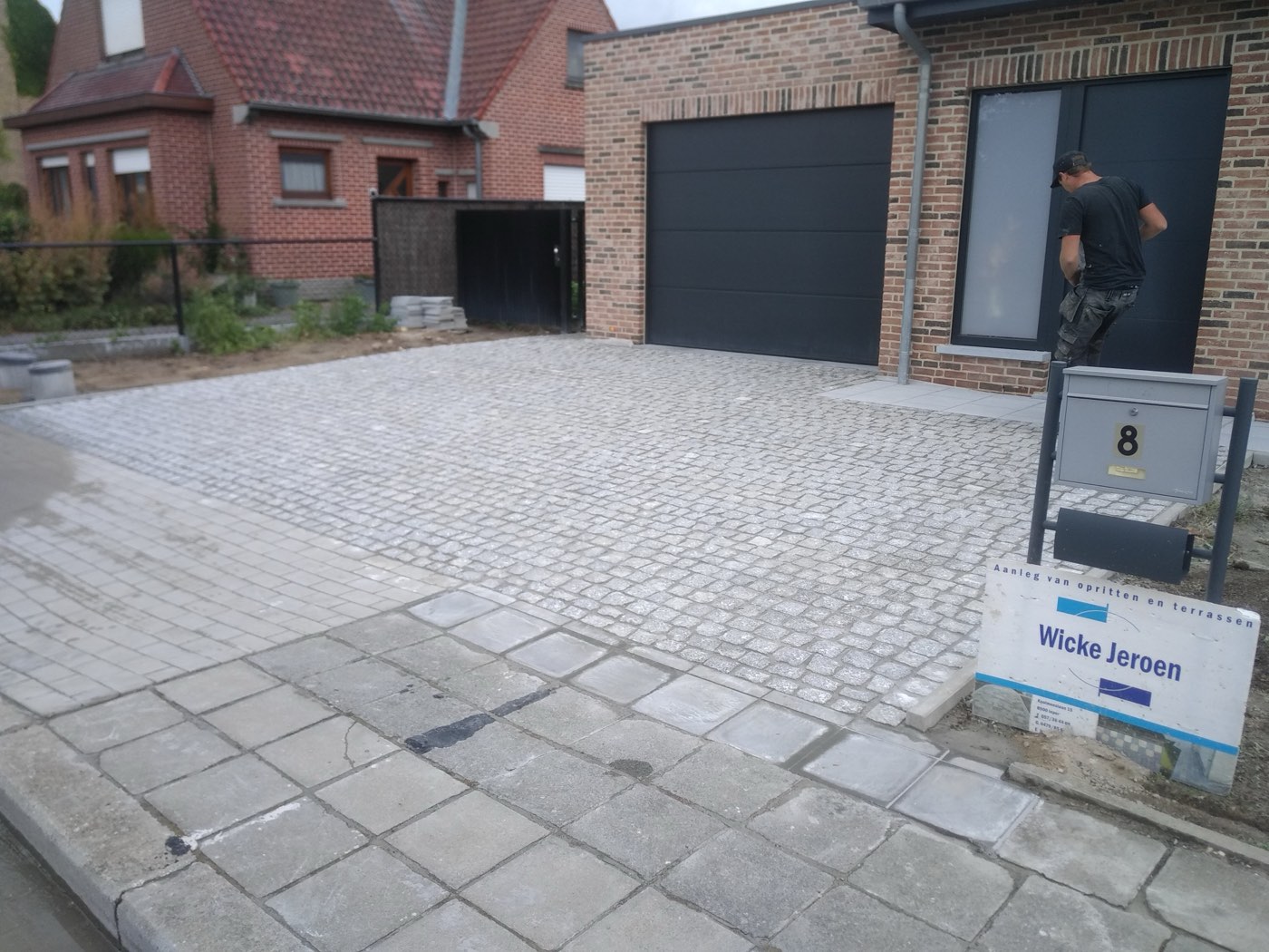 Oprit in kasseien, foto 2