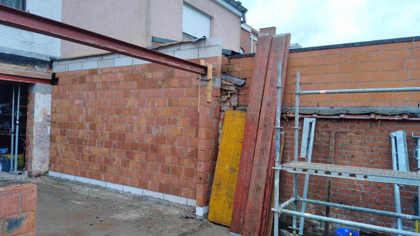 Verbouwing achterbouw, foto 2