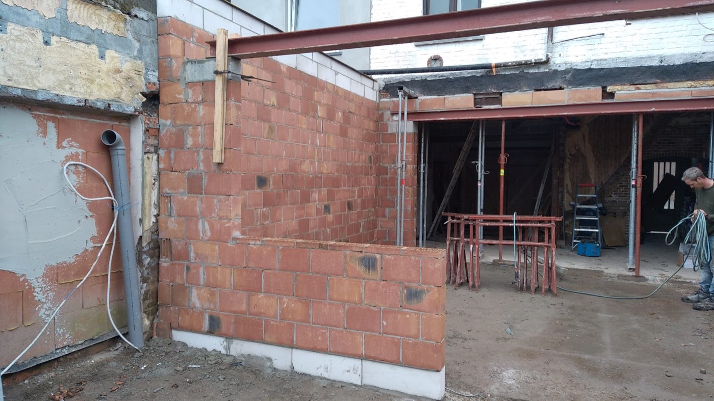 Verbouwing achterbouw, foto 4